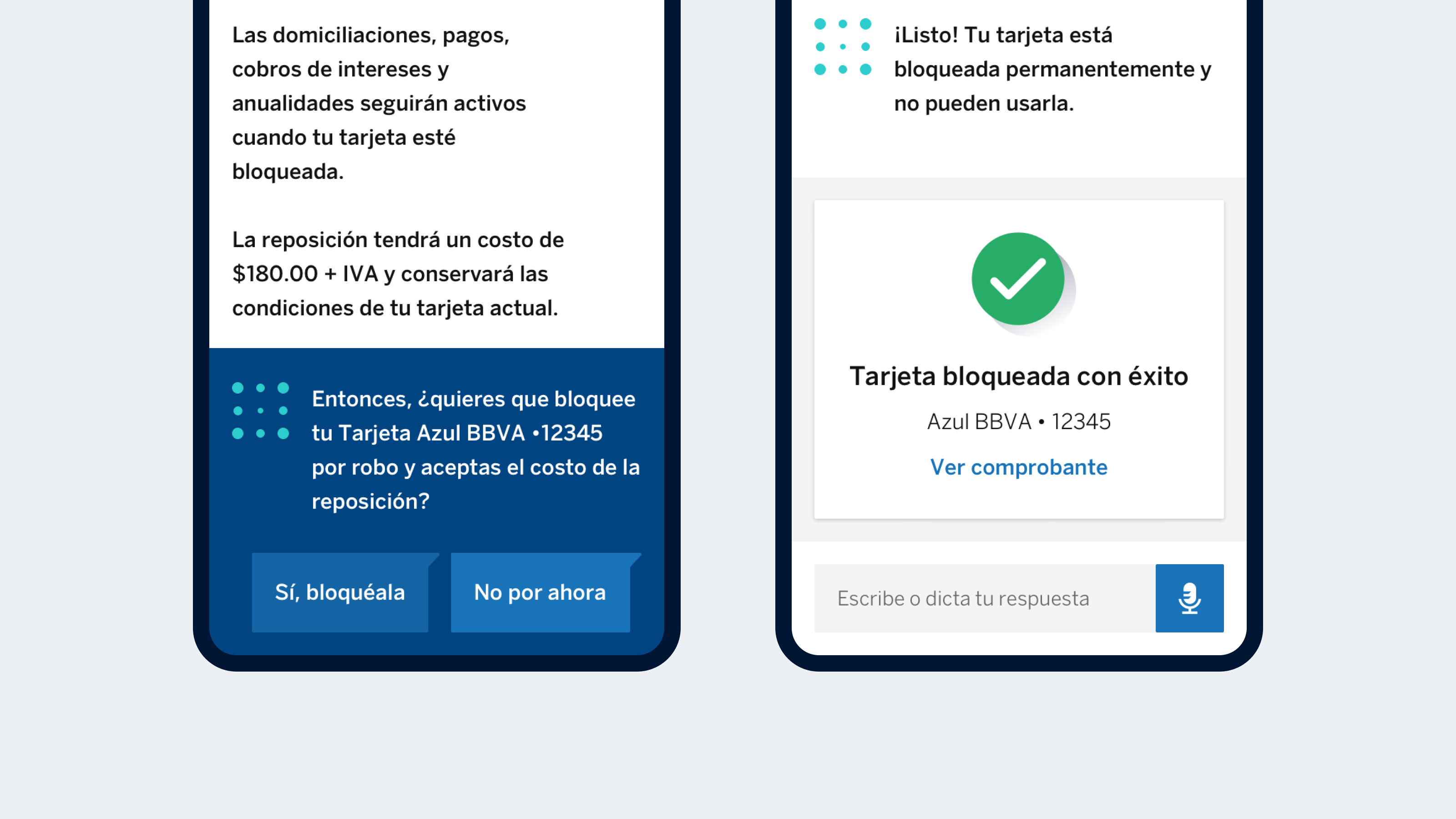 Vistas de componentes visuales que simplifican la interacción